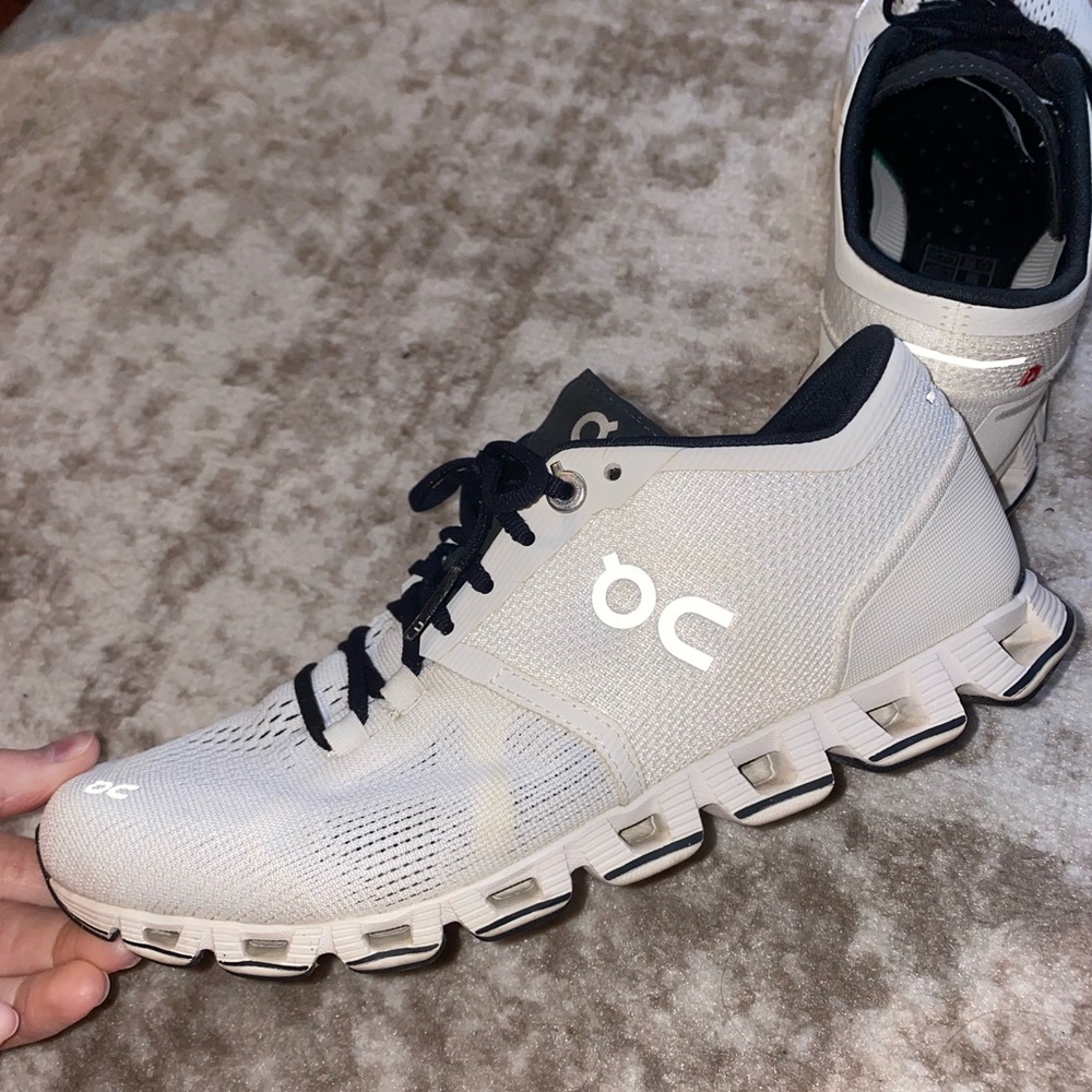 On Cloud running shoes.